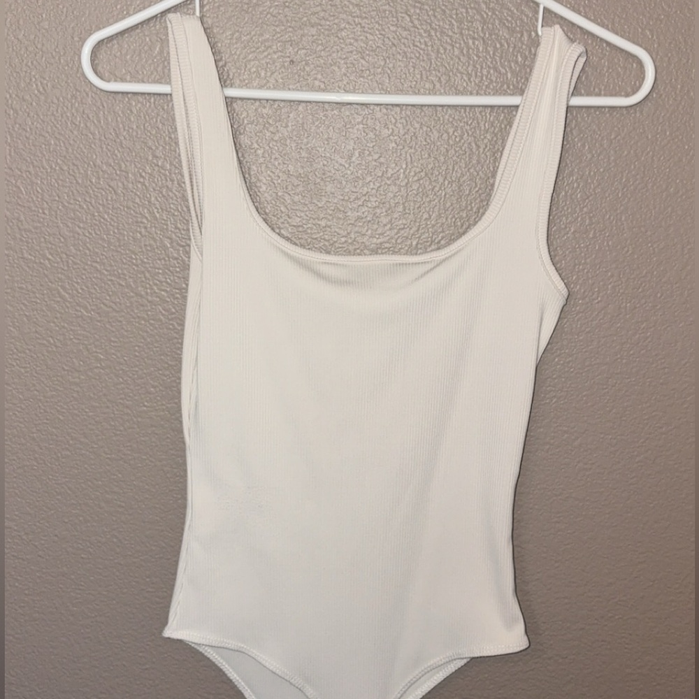 SO Cream Ribbed Knit Top - Picture 3 of 3